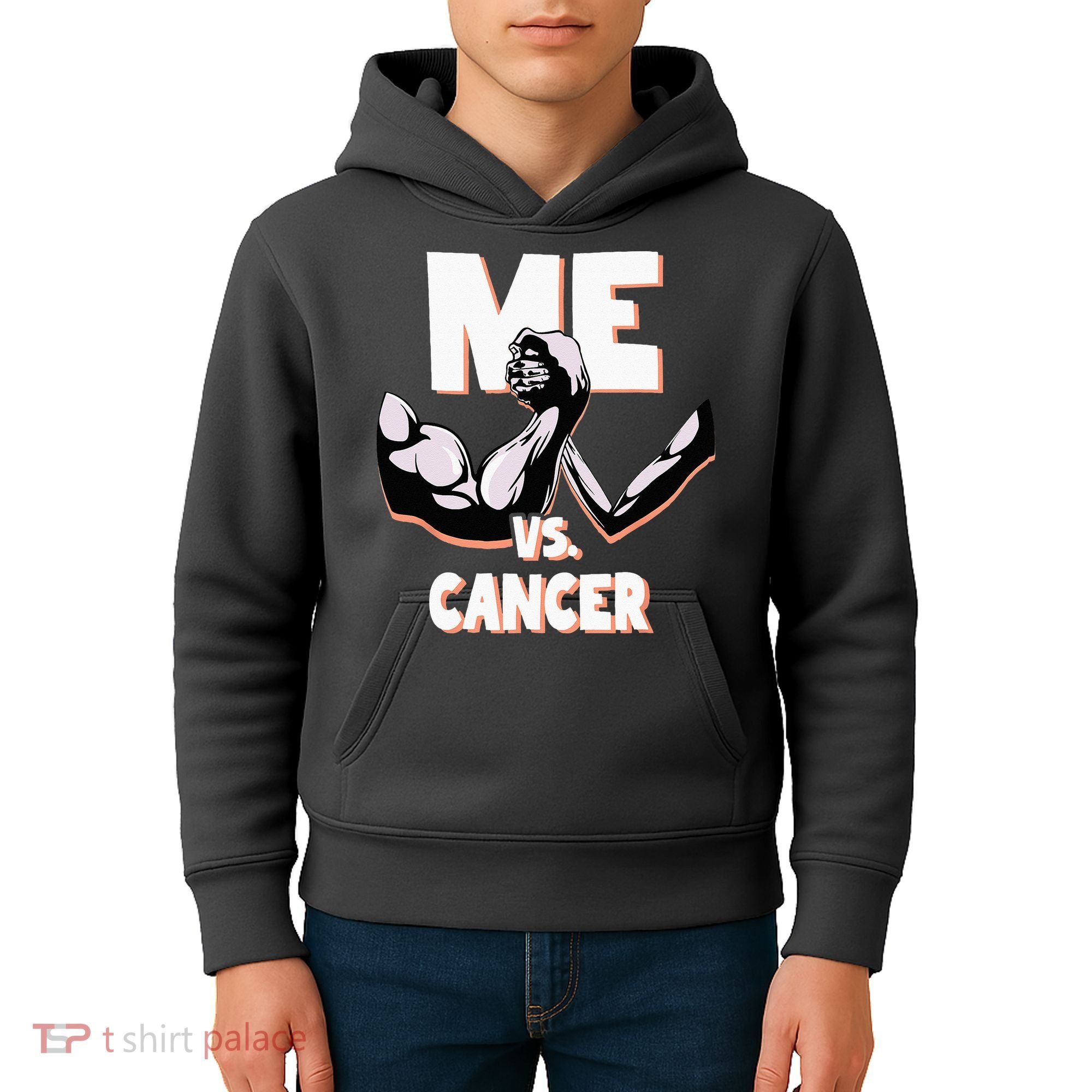 Cancer Awareness Chemotherapy Leukemia Cancer Survivor Kids Hoodie