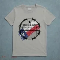 Come And Cut It Barbwire Texas Flag T-Shirt thumb 5