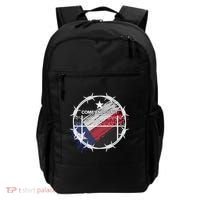 Come And Cut It Barbwire Texas Flag Backpack thumb 0