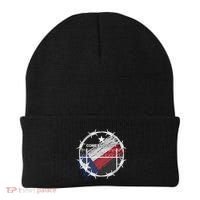 Come And Cut It Barbwire Texas Flag Beanie thumb 0