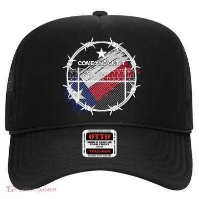 Come And Cut It Barbwire Texas Flag Hat