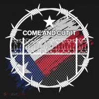 Come And Cut It Barbwire Texas Flag Women's T-Shirt thumb 6