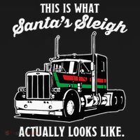 Christmas Asphalt Cowboy Trucker Truck Driver Gifts Apron thumb 3