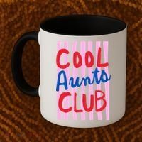 Cool Aunts Club Striped Coffee Mug thumb 2