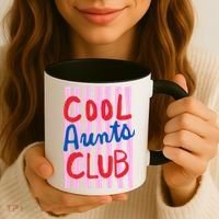 Cool Aunts Club Striped Coffee Mug thumb 3