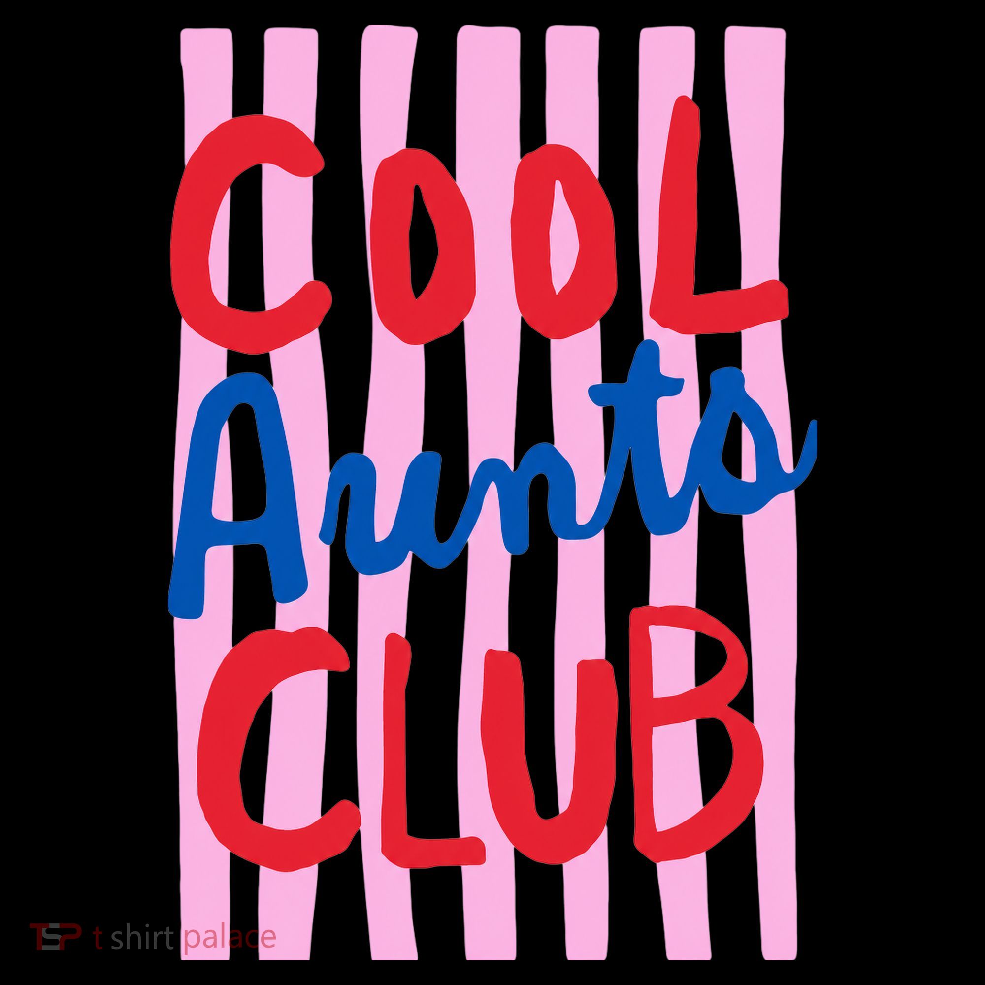 Cool Aunts Club Striped Coffee Mug