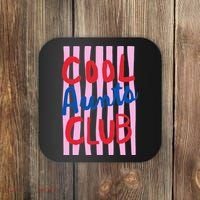 Cool Aunts Club Striped Coaster thumb 0