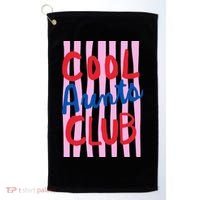 Cool Aunts Club Striped Golf Towel thumb 0