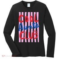 Cool Aunts Club Striped Women's Long Sleeve Shirt thumb 0