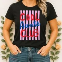 Cool Aunts Club Striped Women's T-Shirt thumb 2