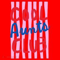 Cool Aunts Club Striped Santa Hat thumb 1