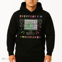 Cute Aac Communication Aac Symbols Everyday IM Modelling Hoodie thumb 2