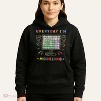 Cute Aac Communication Aac Symbols Everyday IM Modelling Hoodie thumb 5