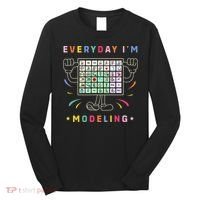 Cute Aac Communication Aac Symbols Everyday IM Modelling Long Sleeve Shirt thumb 0