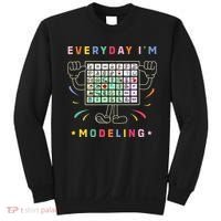 Cute Aac Communication Aac Symbols Everyday IM Modelling Sweatshirt thumb 0