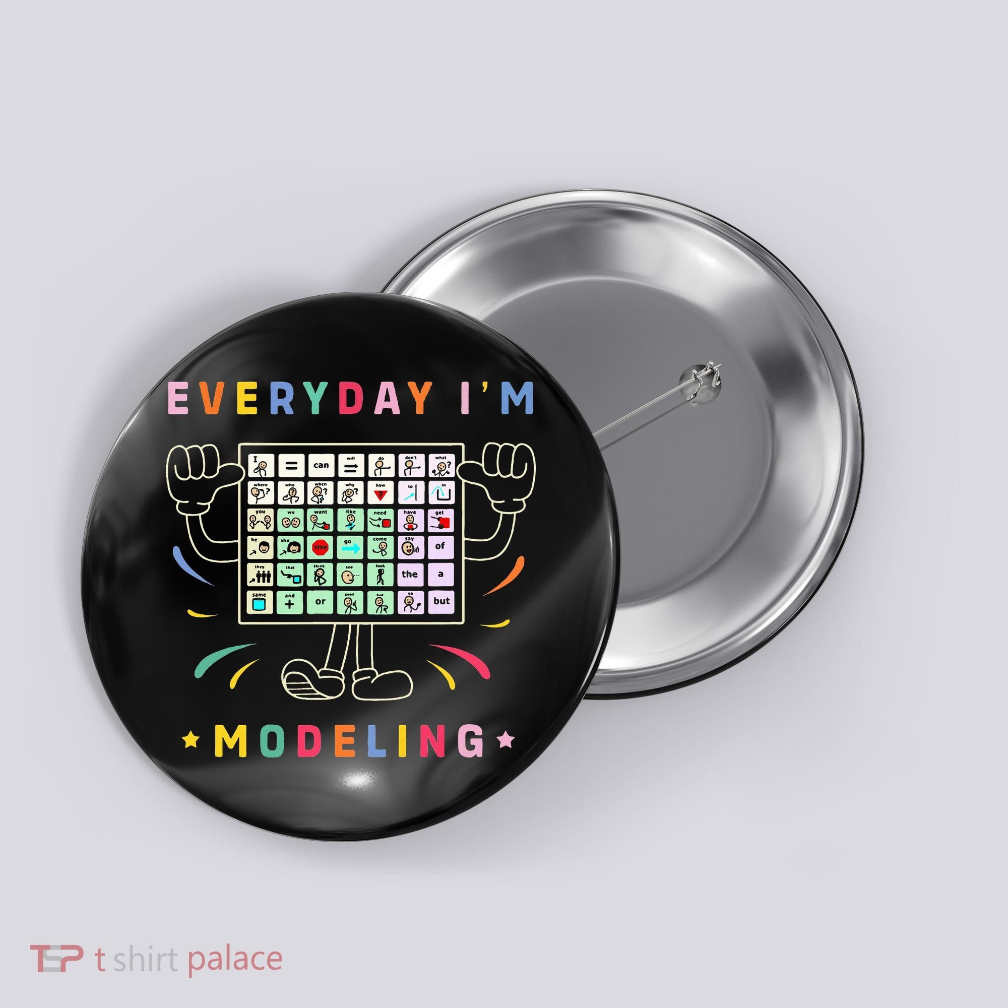 Cute Aac Communication Aac Symbols Everyday IM Modelling Button