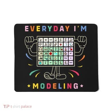 Cute Aac Communication Aac Symbols Everyday IM Modelling Mousepad