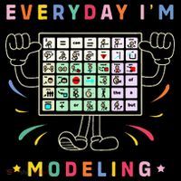 Cute Aac Communication Aac Symbols Everyday IM Modelling Mousepad thumb 1