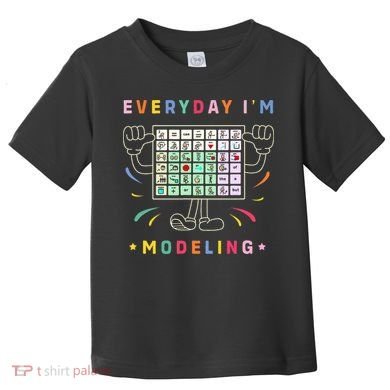 Cute Aac Communication Aac Symbols Everyday IM Modelling Toddler T-Shirt