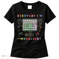 Cute Aac Communication Aac Symbols Everyday IM Modelling Women's T-Shirt thumb 0
