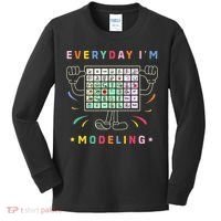 Cute Aac Communication Aac Symbols Everyday IM Modelling Kids Long Sleeve Shirt thumb 0