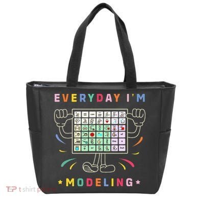 Cute Aac Communication Aac Symbols Everyday IM Modelling Tote Bag