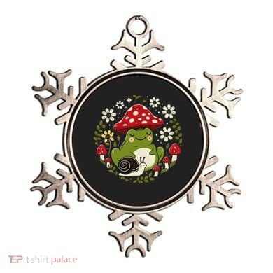 Cottagecore Aesthetic Cute Frog Mushroom Kawaii Snail Ornament
