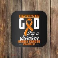 Cancer Awareness Chemotherapy Leukemia Cancer Survivor Coaster thumb 0