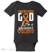 Cancer Awareness Chemotherapy Leukemia Cancer Survivor Baby Bodysuit thumb 0