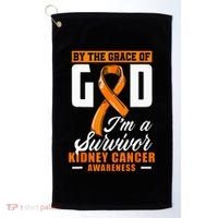 Cancer Awareness Chemotherapy Leukemia Cancer Survivor Golf Towel thumb 0