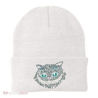 Cheshire Alice Cat We're All Mad Here Wonderland Gift Beanie