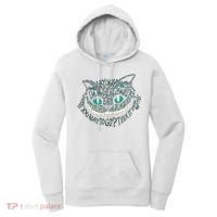 Cheshire Alice Cat We're All Mad Here Wonderland Gift Women's Hoodie thumb 0