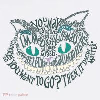 Cheshire Alice Cat We're All Mad Here Wonderland Gift Women's Hoodie thumb 2