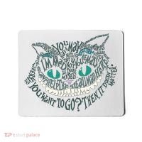 Cheshire Alice Cat We're All Mad Here Wonderland Gift Mousepad thumb 0