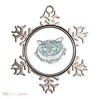 Cheshire Alice Cat We're All Mad Here Wonderland Gift Ornament thumb 0
