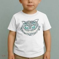 Cheshire Alice Cat We're All Mad Here Wonderland Gift Toddler T-Shirt thumb 2