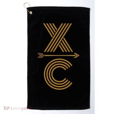 Cx A Cross Country Running Design Golf Towel