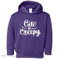 Cute And Creepy Halloween Funny Toddler Hoodie thumb 0