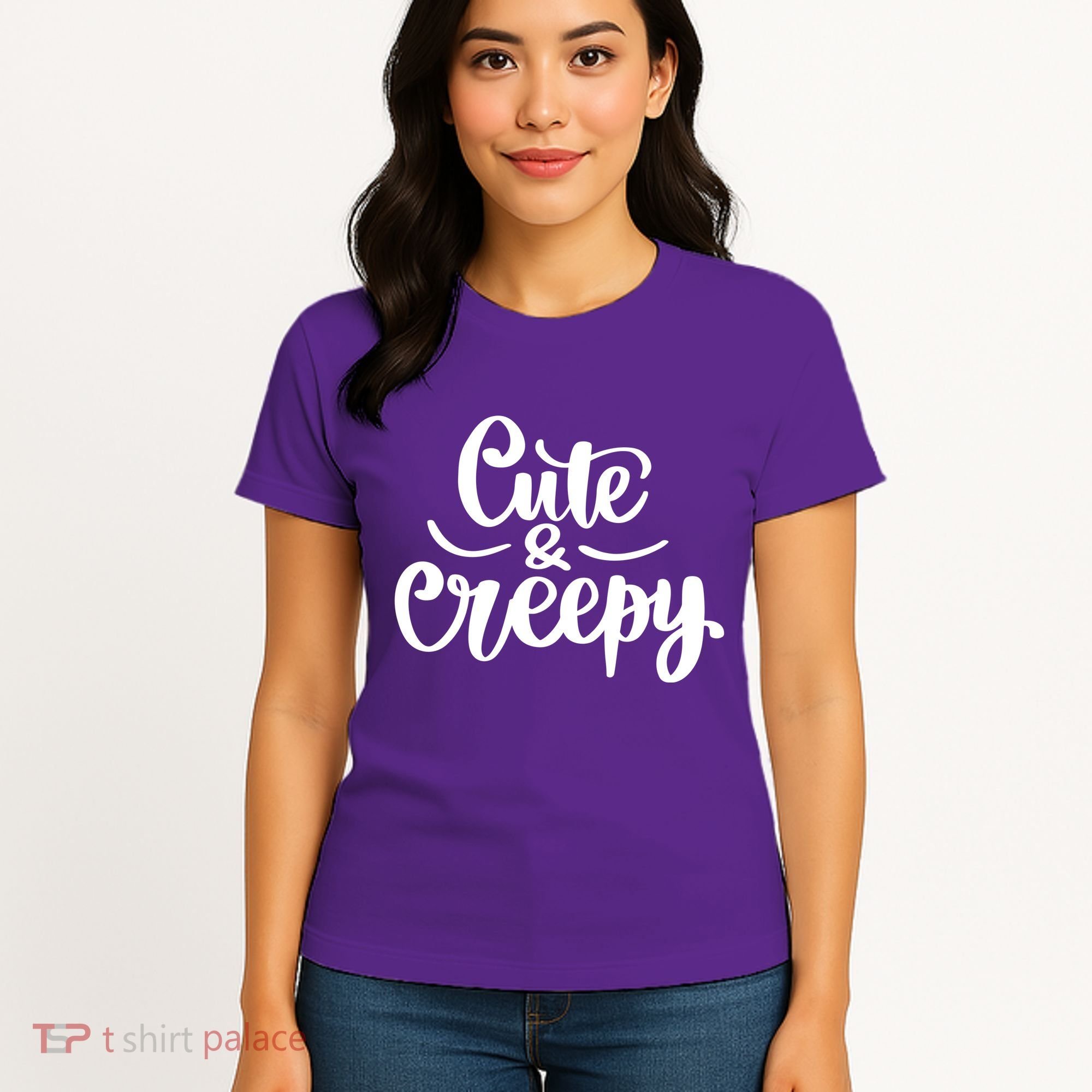 Cute And Creepy Halloween Funny Women's T-Shirt