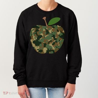 Camouflage Apple Women's Sweatshirt