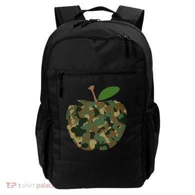 Camouflage Apple Backpack