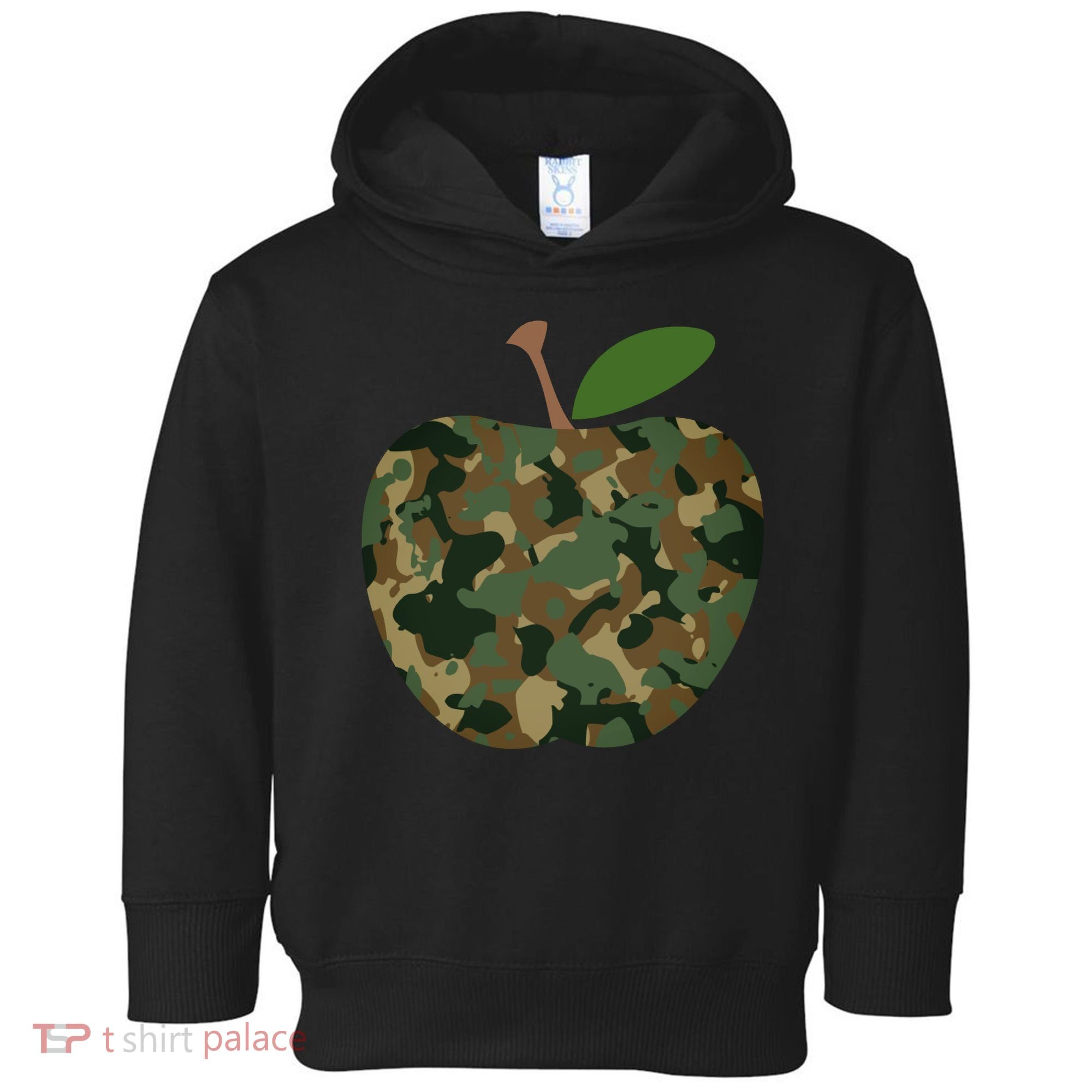 Camouflage Apple Toddler Hoodie