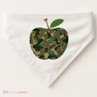Camouflage Apple USA-Made Doggie Bandana thumb 0