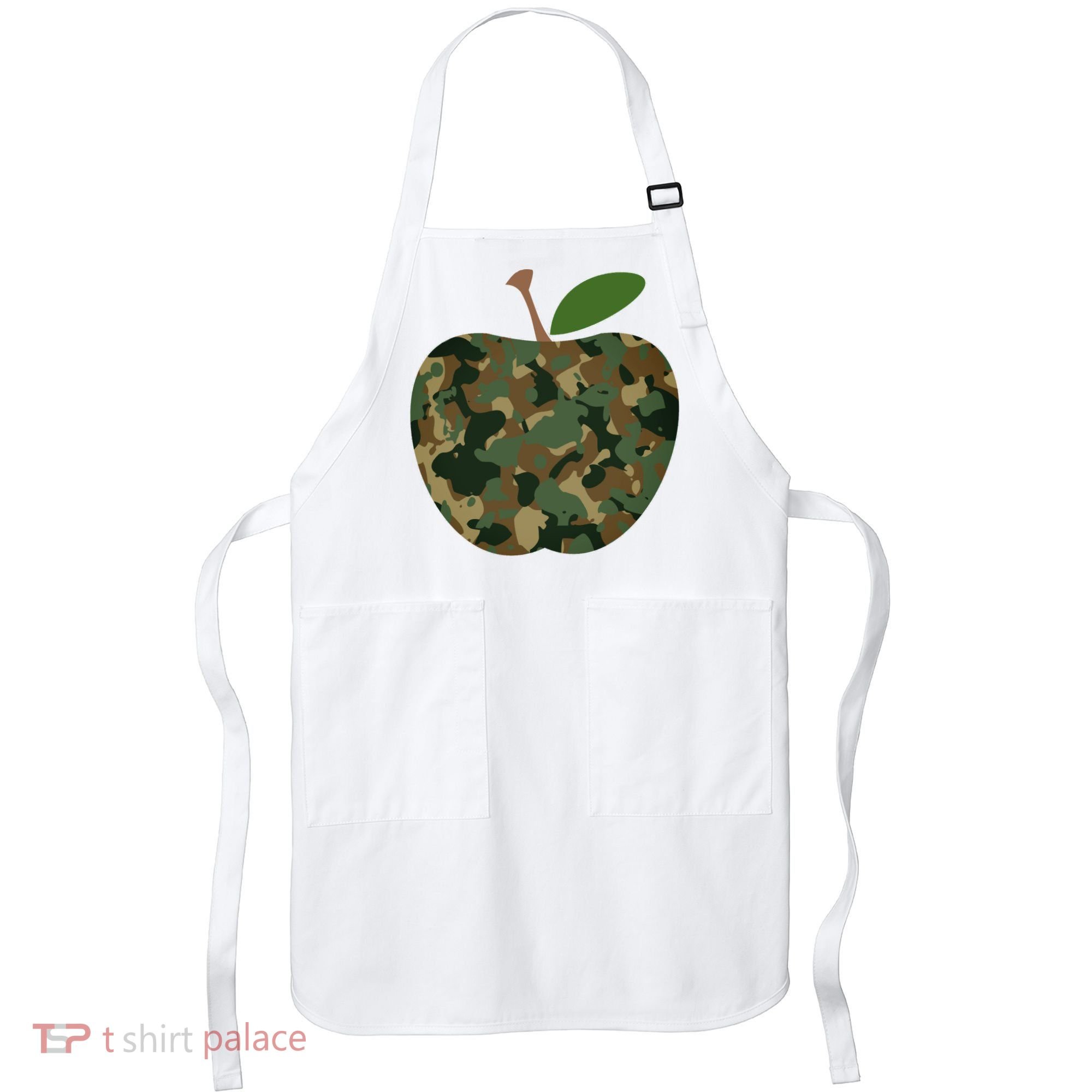 Camouflage Apple Apron
