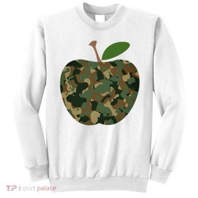 Camouflage Apple Sweatshirt