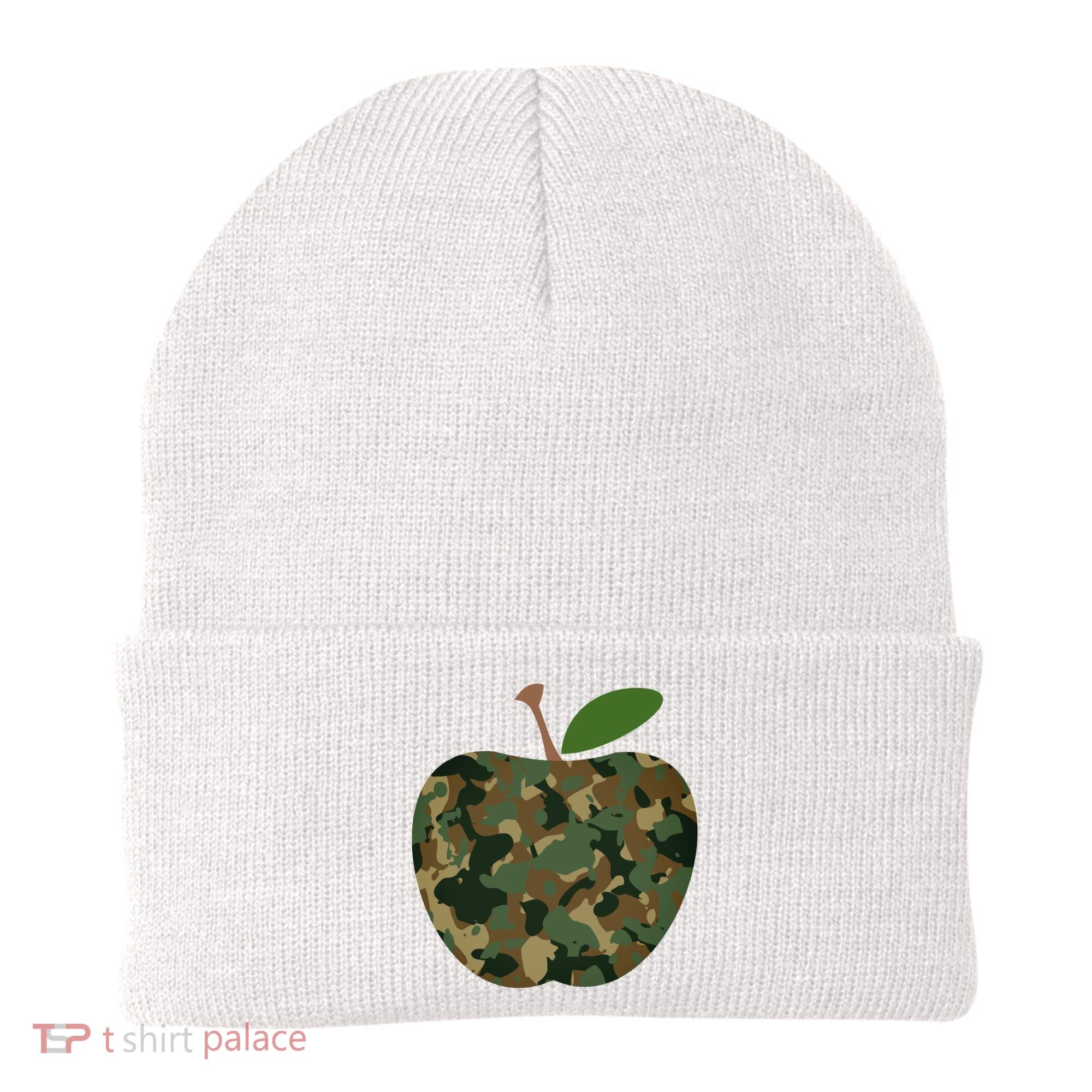 Camouflage Apple Beanie