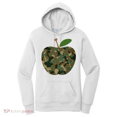 Camouflage Apple Women's Hoodie