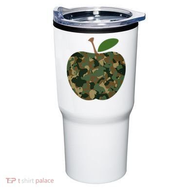 Camouflage Apple Tumbler