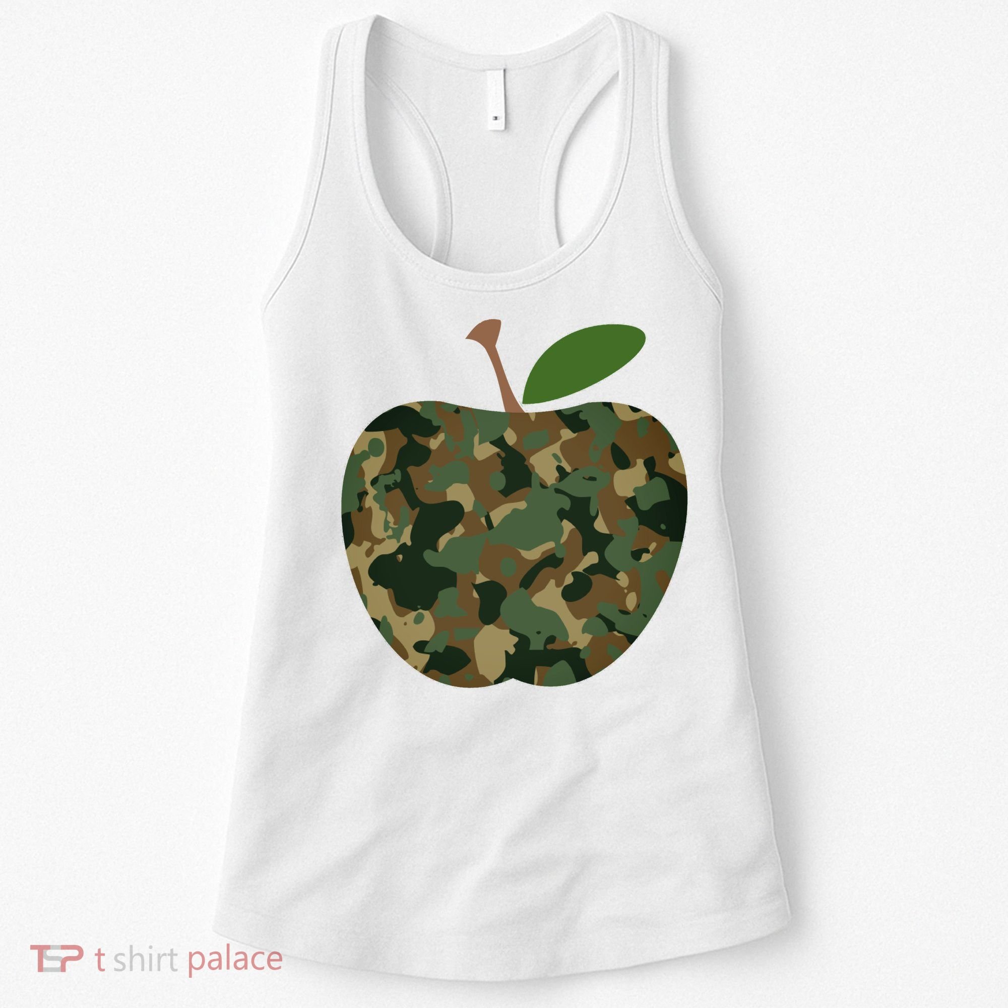 Camouflage Apple Women's Tank Top