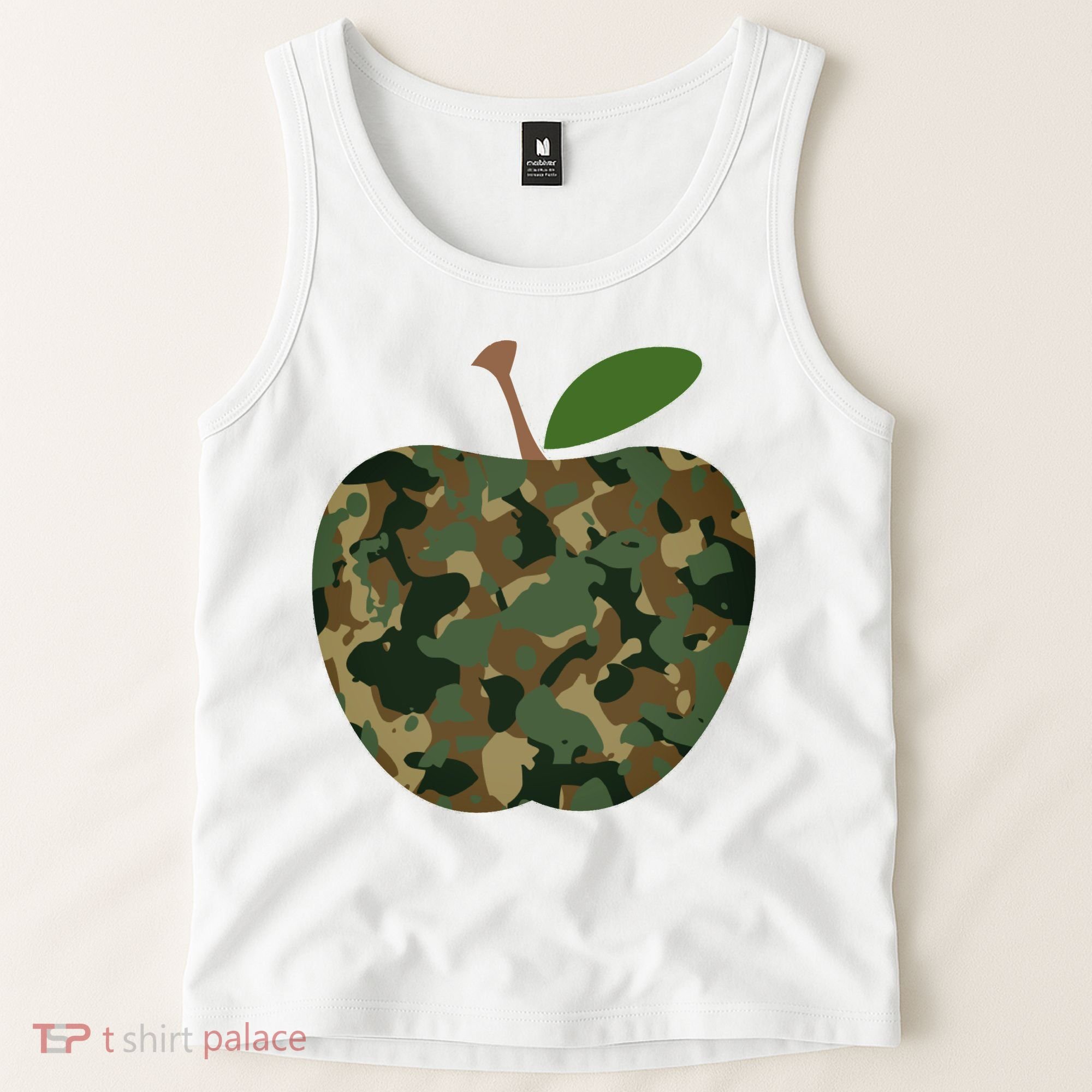 Camouflage Apple Tank Top